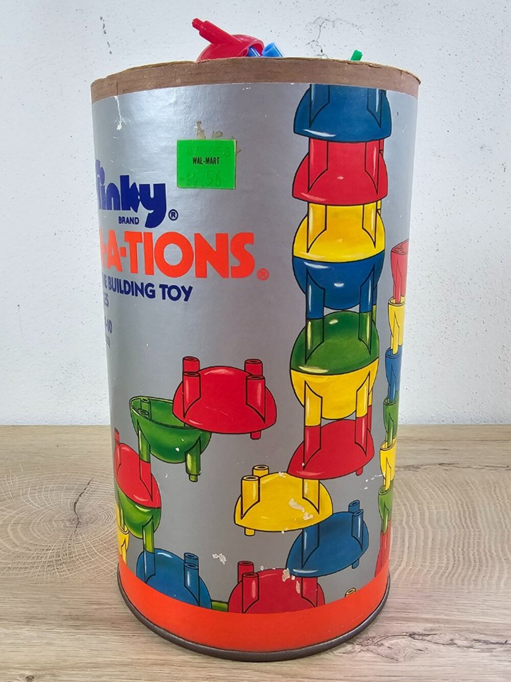 Slinky Form-A-Tions Formations Building Toy Complete 68 Pieces Vintage Ages 4-10 - Picture 6 of 10